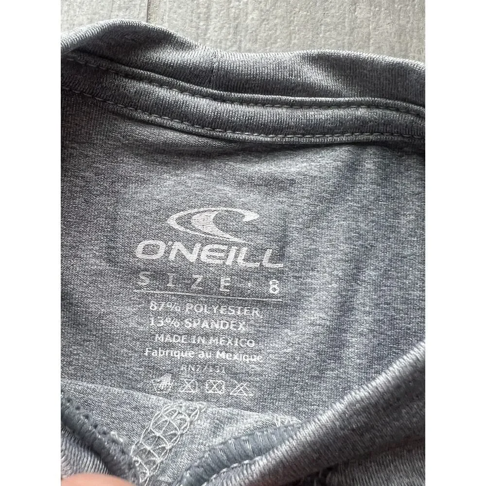 O'Neill Hybrid Junior Youth Boys SPF Protection Sun Swim Shirt Rash Guard 8 Surf